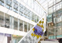 Adhesives for vertical flooring accessories