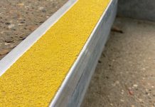 Morleys new powder coating and anodised finishes for stair-nosings