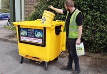 Getting stuck into recycling