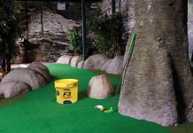 F Ball’s Styccobond F3 adhesive creates seamless surfaces at europe’s largest crazy golf centre