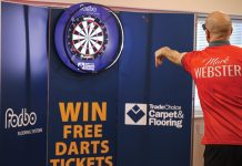 From the floor to the ochre: Forbo and TradeChoice Carpet and Flooring invite you to win Premier League Darts tickets