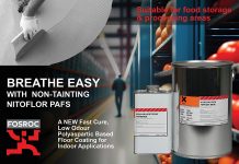 Fosroc delivers slip-resistant flooring solution enhancing safety and durability in food production area