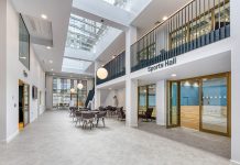 Gerflor delivers complete flooring solution for Belfast’s new iconic student and sports hub