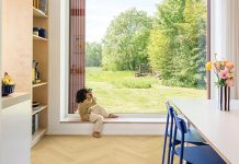 An Impressive laminate floor