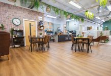 F. Ball products support in charity refurbishment