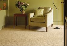 Cormar Carpet Company showcasing Natural Berber Twist at The Flooring Show