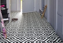 The floor for interior artists