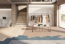 Self-adhesive underlay for dryback LVT